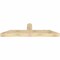 Ekena Millwork Portland Rough Sawn Timber Gable Bracket, Douglas Fir, 72"W x 18"H x 6"D x 6"F, 6/12 Pitch GBW072X18X0606POR00RDF - alternate 4